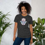Hand Illustrated Spiritual Hamsa T-shirt (Large Hamsa)