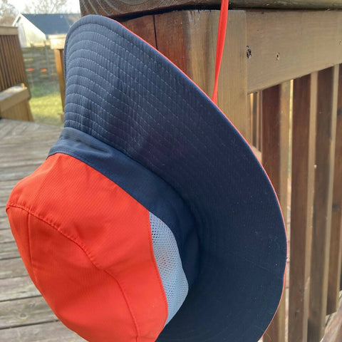 Sun Hat with Foldable Wide Brim