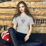 Hand Illustrated Spiritual Hamsa T-shirt (Small Hamsa)