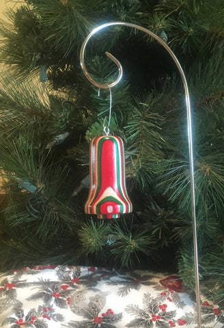 Bell Ornament - Mistletoe