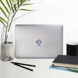 Hand Illustrated Spiritual Hamsa Sticker