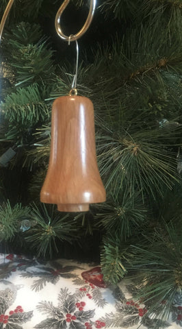 Bell Ornament - White Oak